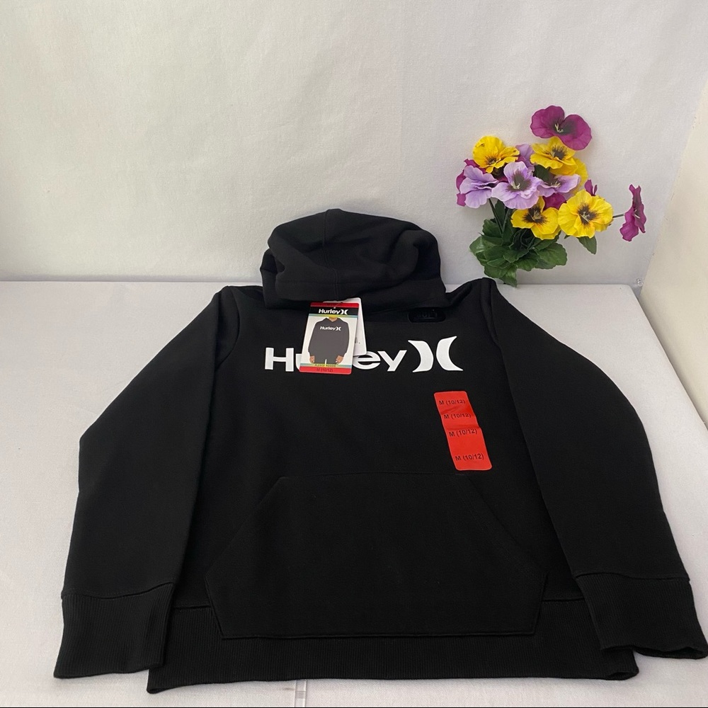 Hurley Boy's Pullover Hoodie Sweatshirt, NWT - Picture 3 of 7